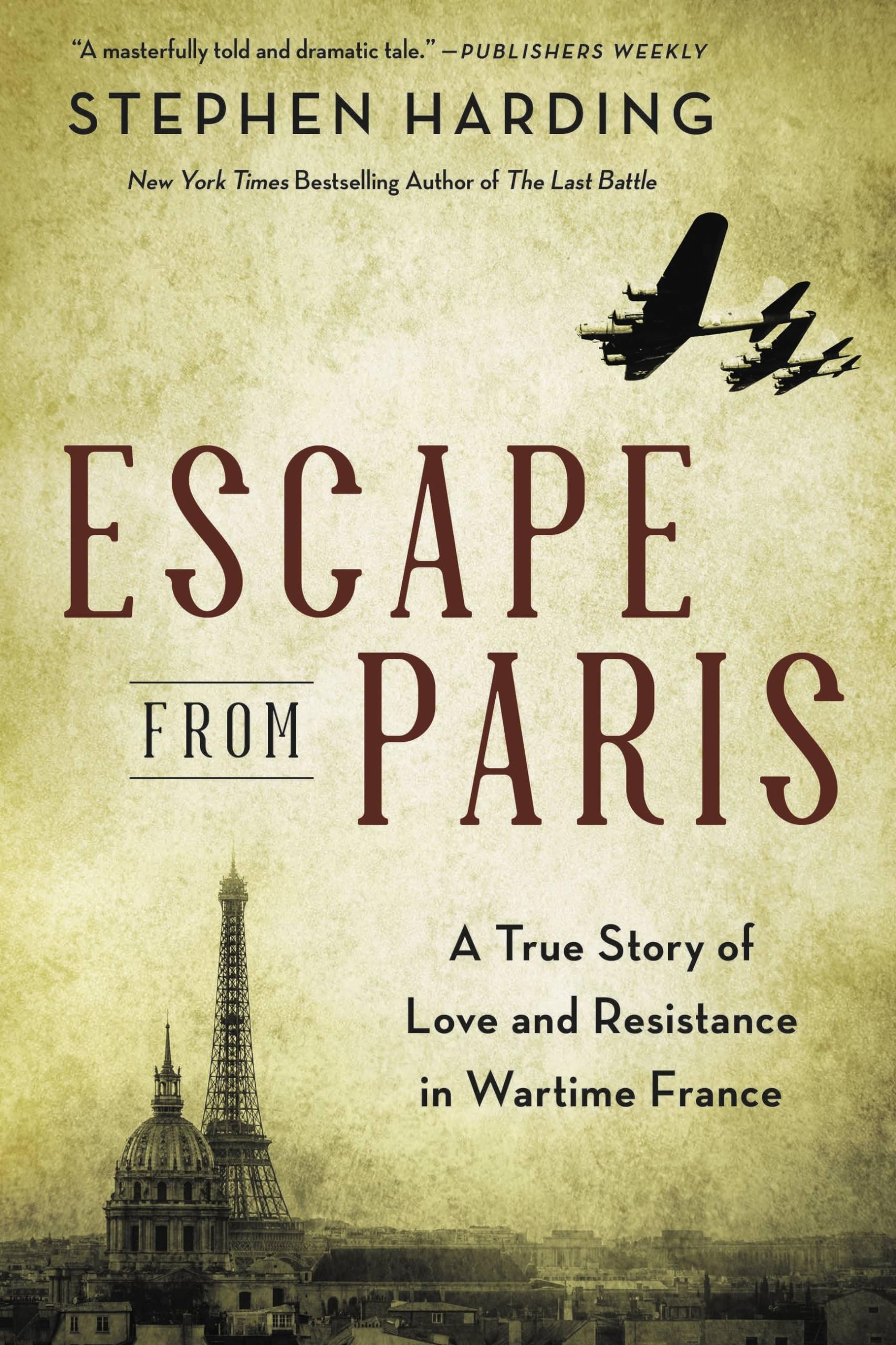Escape from Paris by Stephen Harding (Paperback Book)