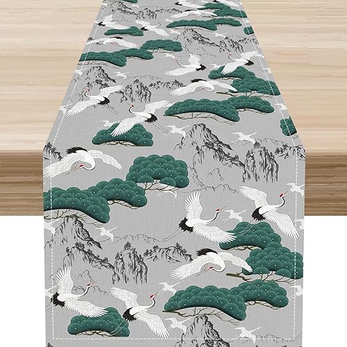 Miniatura 30 de Camino de mesa rosa de los años 70, diseño retro trippy estético, hippie, espiral, espiral, mínimo, ondas ranuradas, decoración central para el 70s