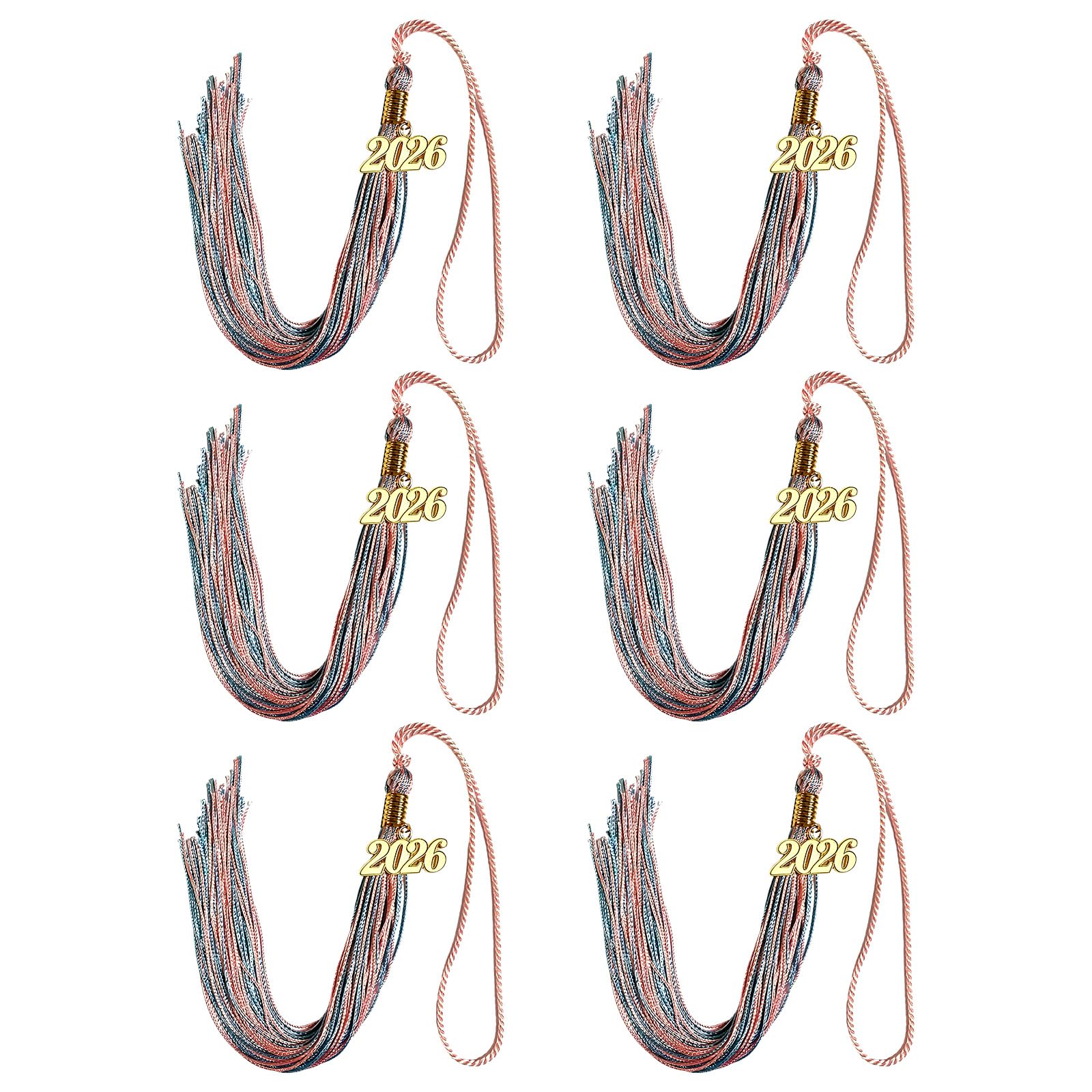 FGDTREE Commencement Tassels 2026 Featuring Easy Attachment for Ceremony Decor Graduation Tassels