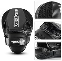 Vista 4 de Valleycomfy - Manoplas de boxeo para puñetazos, almohadillas de boxeo para guantes para hombres, ideal para entrenamiento de boxeo, kickboxing