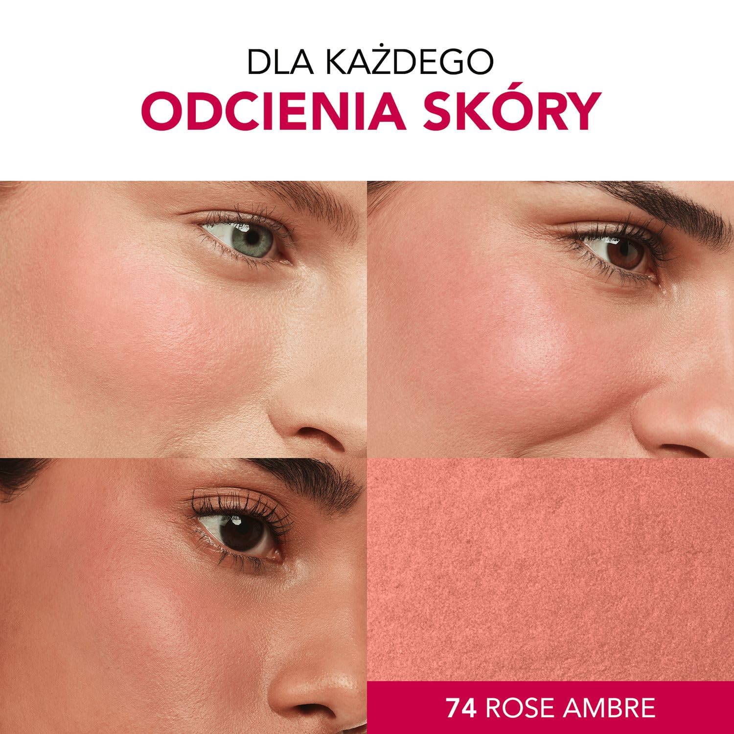 Bourjois Little Round Pot trwały róż do policzków z lusterkiem i pędzelkiem nr 34 Rose d'Or, 2,5g