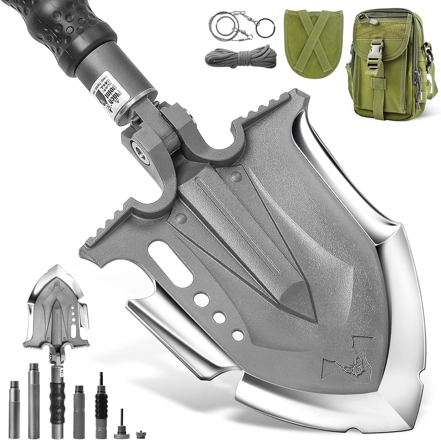 Amazon.com : Zune Lotoo Survival Shovel Multitool 28 in 1 Luxury