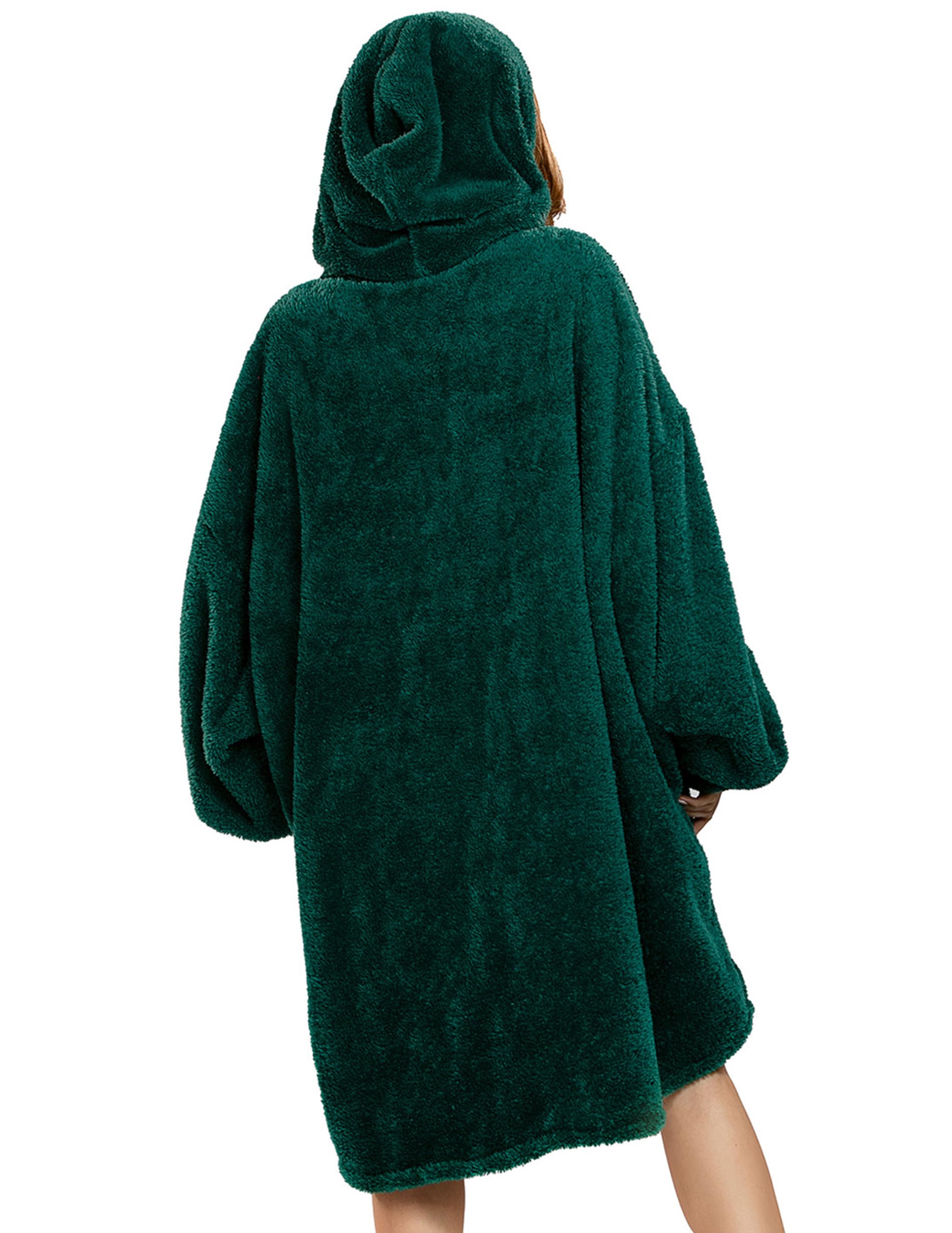 Vivisence Sudadera Manta Mujer Oversize con Capucha Bolsillo Invierno 5028
