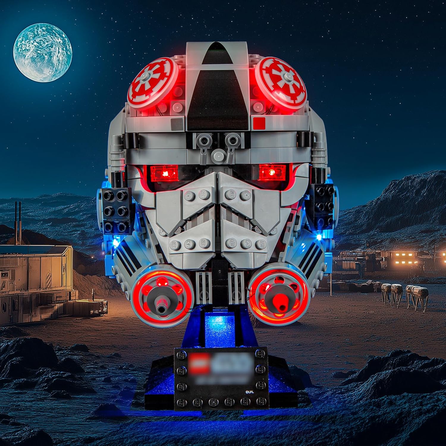 LIGHTAILING Light for Lego-75429 AT-AT Driver-Helmet - Led Lighting Kit Compatible with Lego Building Blocks Model - NOT Included The Model Set