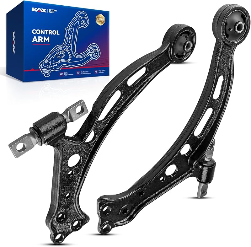 Braços de controle inferiores dianteiros KAX para Toyota Camry, Lexus ES300, RX300 e Toyota Avalon – 2 unidades