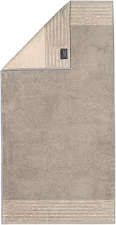 CAWÖ Home Handtücher Luxury Home Two-Tone 590 Graphit - 70 Handtuch 50x100 cm