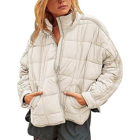 Luxurious Quilted Comfort: Free People Oversized Splice Quilted Jacket