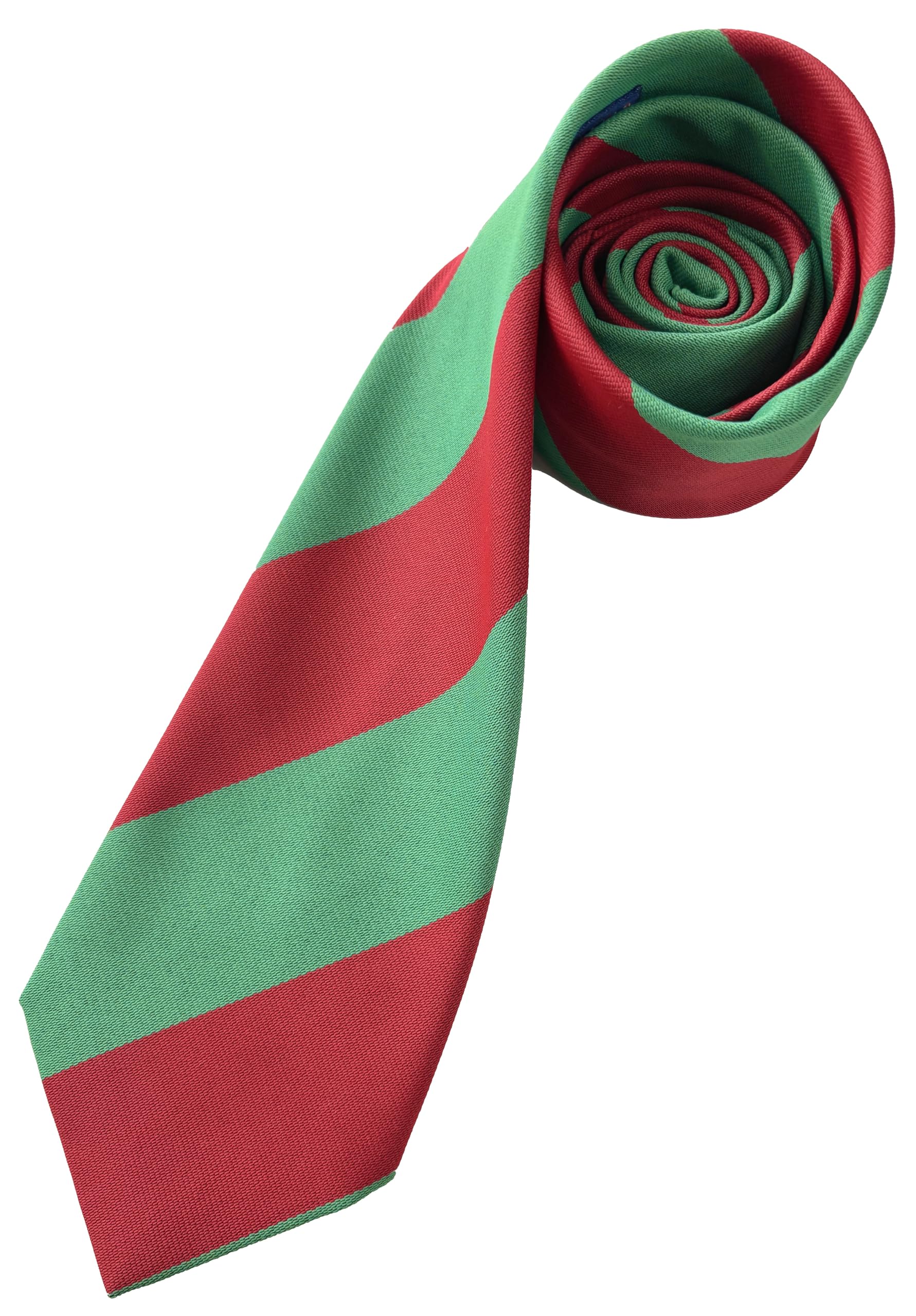 Great British Tie Club Men's Green, Red Royal Pioneer Corps Regit Tie (Clip On Tie (20 Inches))