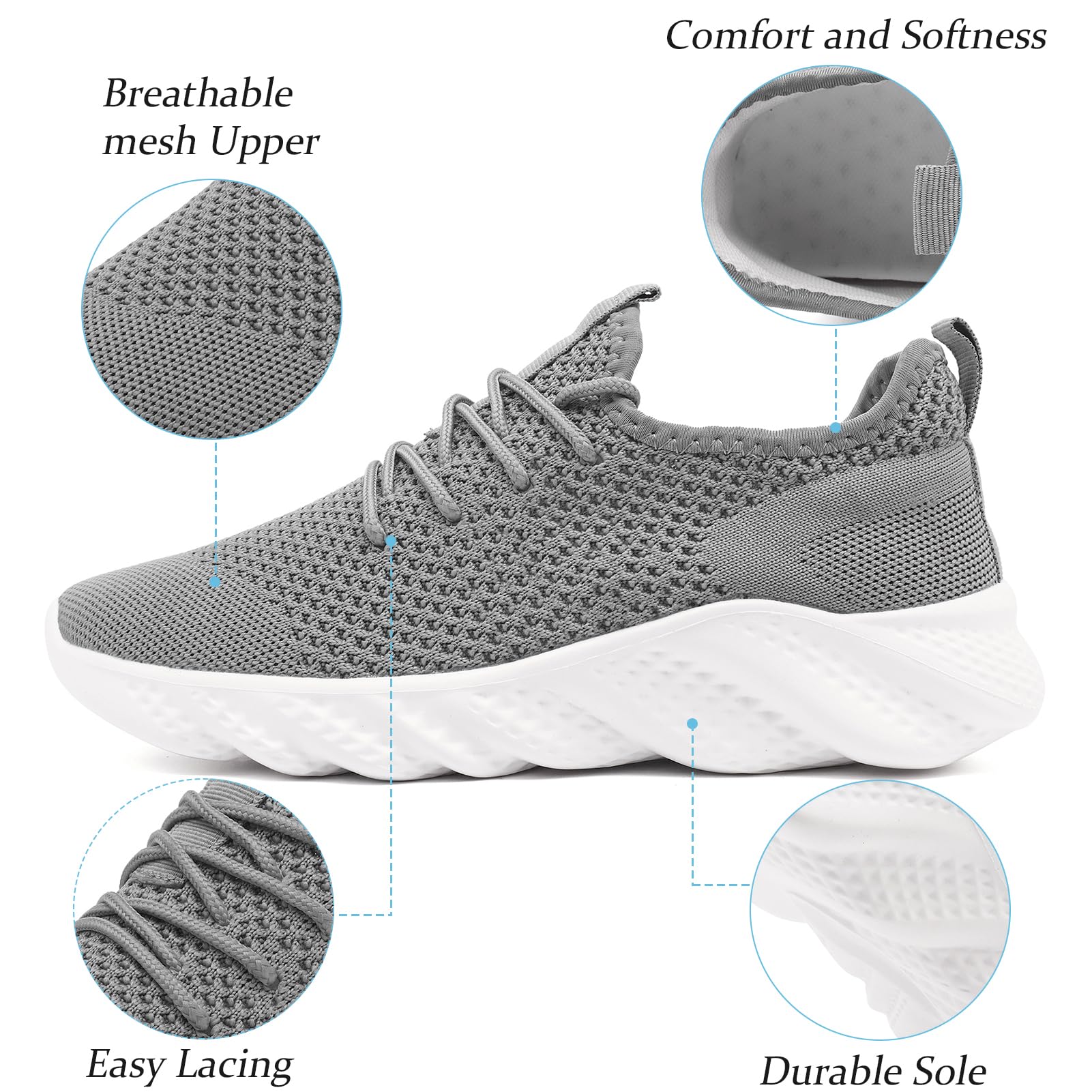 ZGPWZWL Turnschuhe Damen Sneakers Schuhe Laufschuhe Sportschuhe Straßenlaufschuhe Leichtgewichts Sommerschuhe