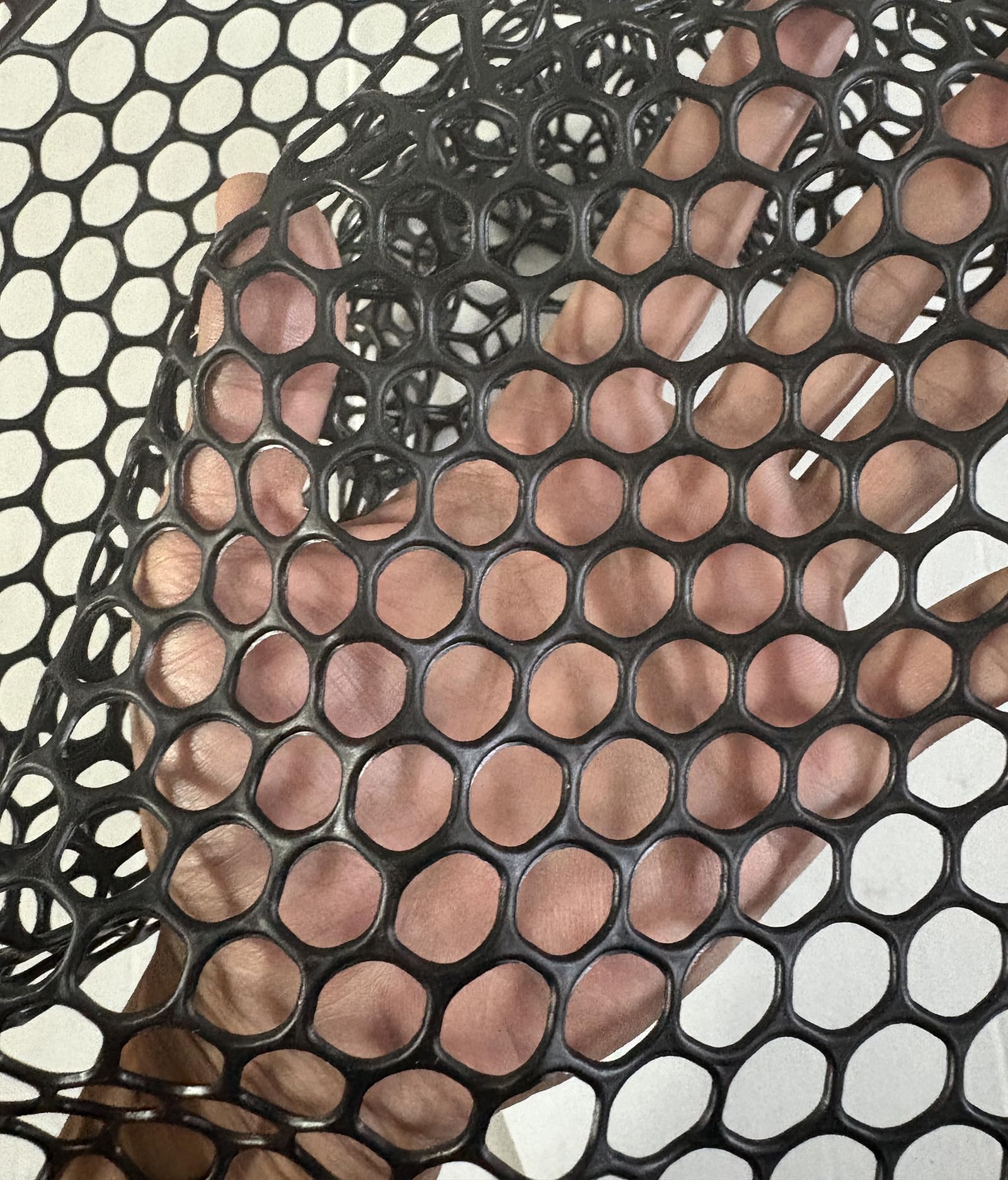 Retino da pesca in silicone, guadino pieghevole e leggero, manico in alluminio resistente per una facile cattura, rilascio, trasporto e stoccaggio