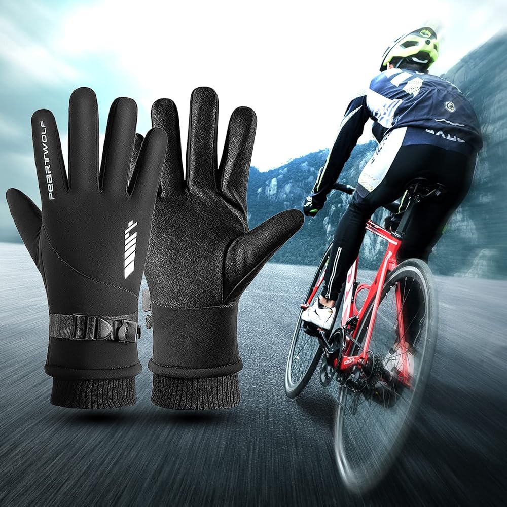 Amazon.co.jp: 手袋 防寒 メンズ サイクルグローブ 防寒手袋
