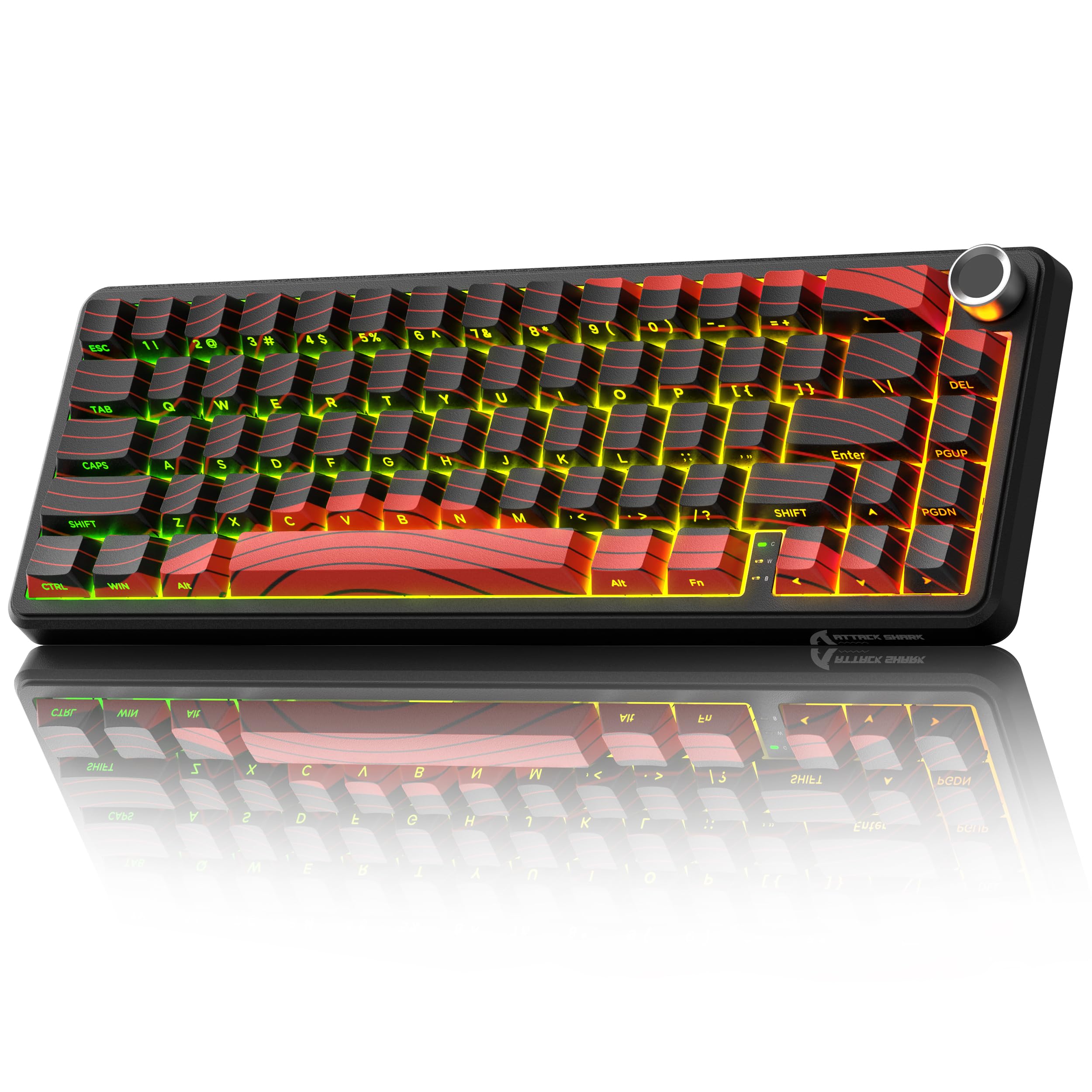 Amazon.com: ATTACK SHARK X65PRO HE Rapid Trigger Wireless