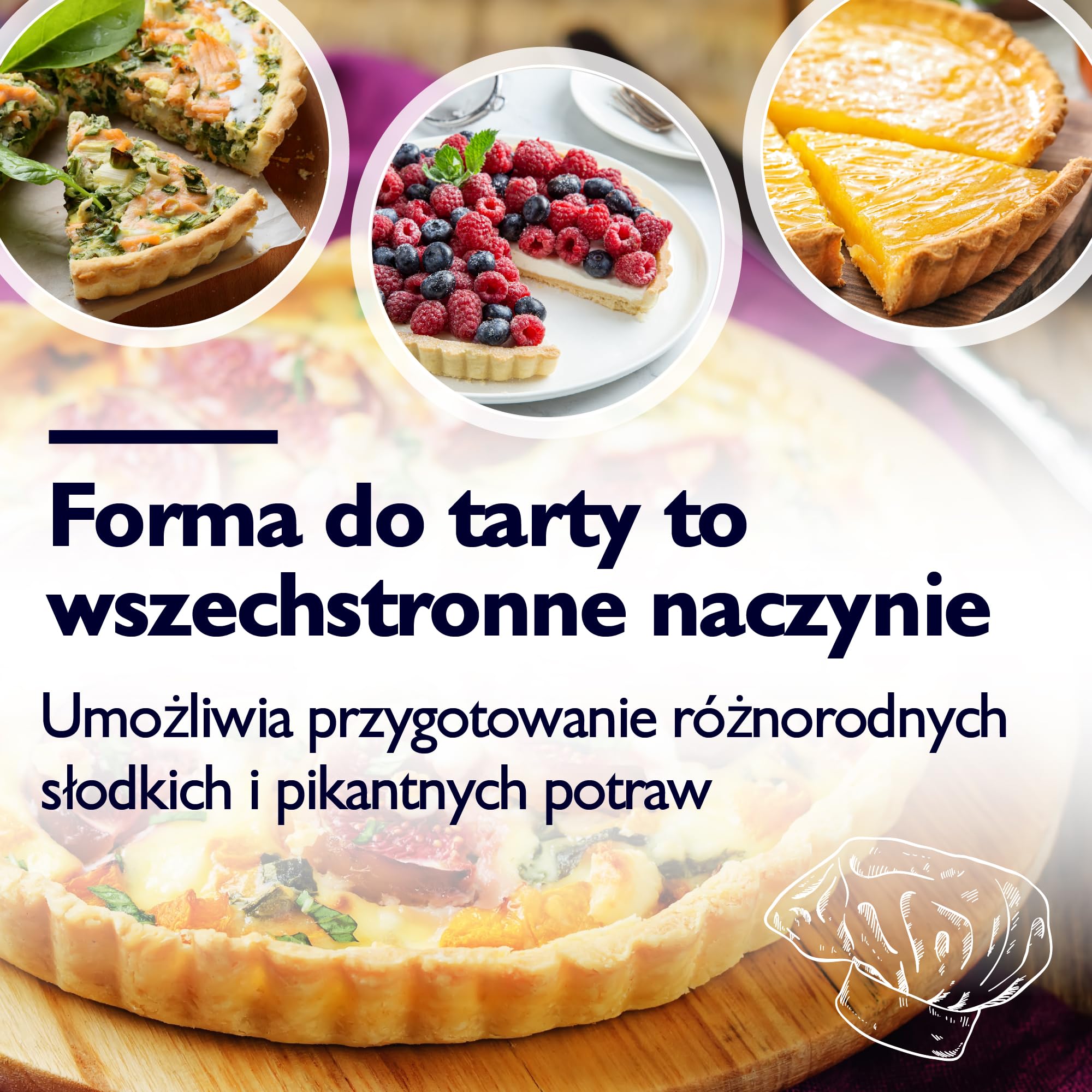 KADAX Foremka do tarta, do tarta, tortelety, z ocynkowanej i nieprzywierającej warstwy blachy, w 3 rozmiarach, okrągła forma do tortu owocowego (Ø 30 cm, czarna)