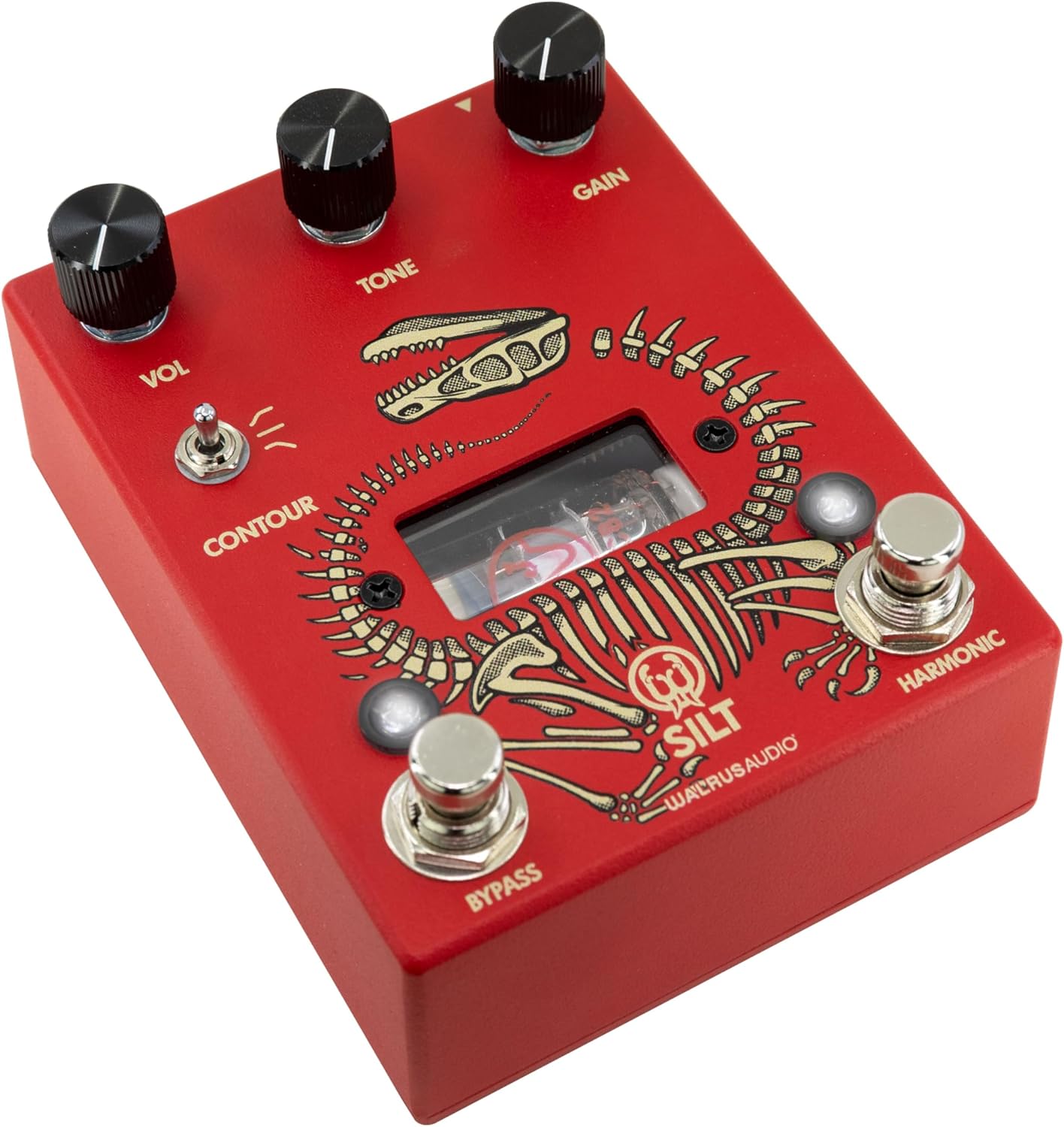 Walrus Audio SILT Harmonic Tube Fuzz, Red