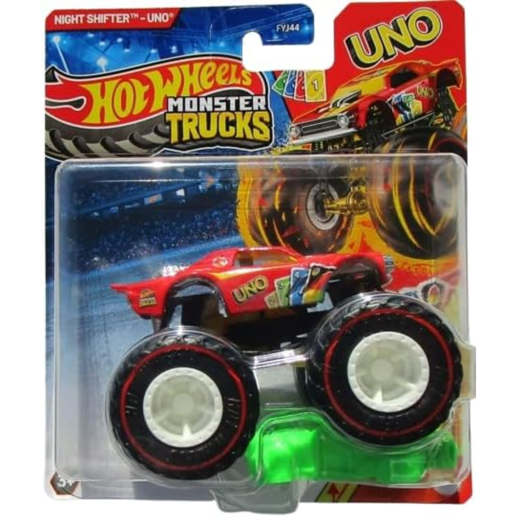 Hot Wheels Monster Trucks - (Night Shifter Uno - JCF12) — image 1