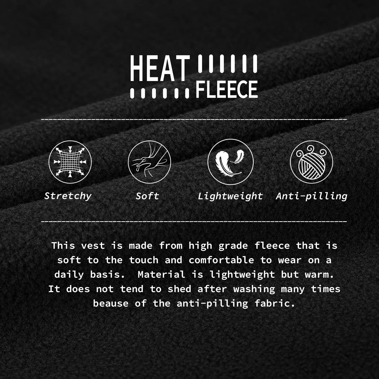 33,000ft Gilet in pile da donna, gilet leggero con zip Softshell per scaldamuscoli con tasche sul colletto Giacca sportiva