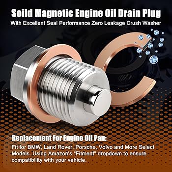 Amazon.com: DEEFILL Stainless Steel Transmission Drain Plug w