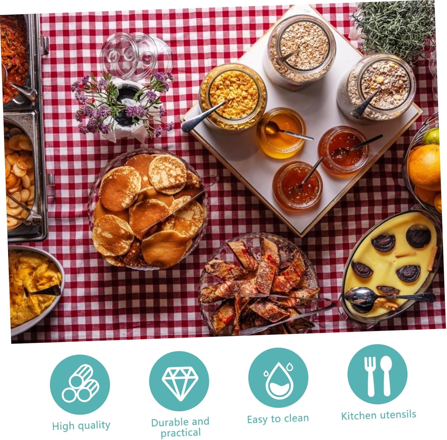 Luxshiny Stainless Steel Bowls Set Chopsticks Spoons Nesting Lids Portable Dinnerware for Camping Picnic Travel