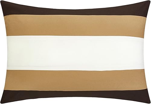 Miniatura 7 de Chic Home Jake - Juego de edredón de 10 piezas reversible, colección de hotel, bloques de color, patrón geométrico, ropa de cama en una bolsa,