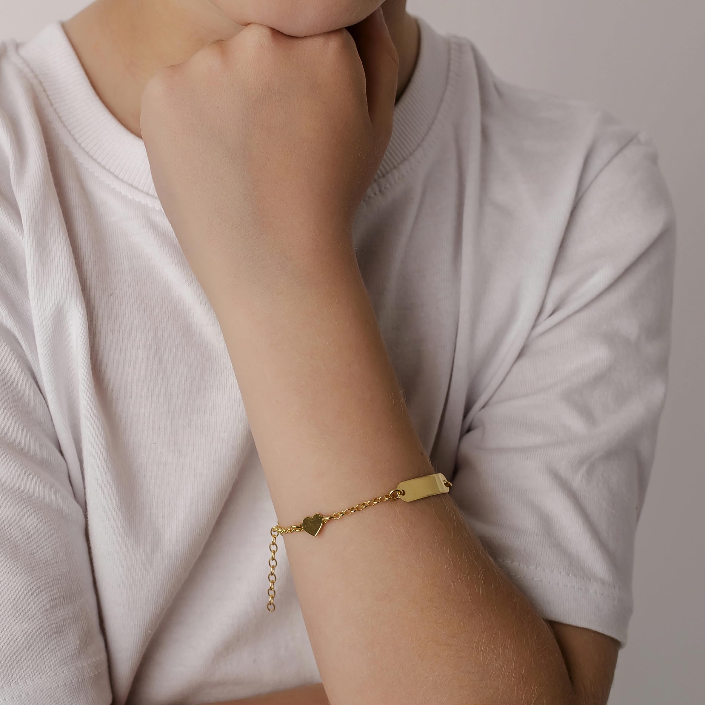 Sakrami Pulsera Bebé Plata de Ley 925 Placa con Nombre Personalizada y Ángel Esmaltado Azul Colección Niños + Caja de Regalo Personalizada - Pulsera de Nacimiento, Comunión o Bautizo