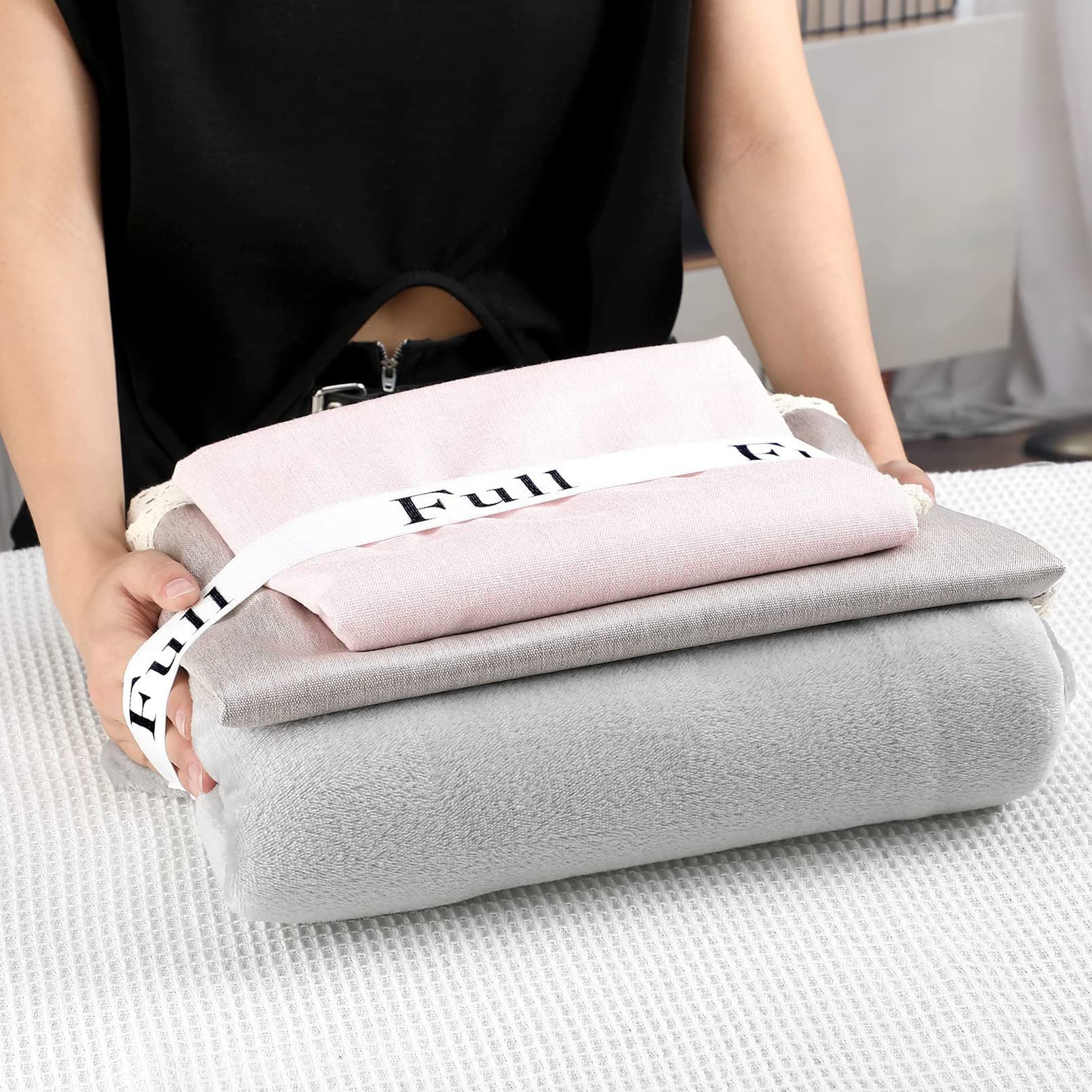 4pcs Organisateur Draps Lit Conteneur D'organisation Literie