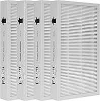 Vista 8 de Filtro F1 para reducción de alérgenos, filtro de repuesto compatible con purificador de aire Filtrete C01 T02 FAP-C01-F1 y FAP-T02-F1, paquete de 2