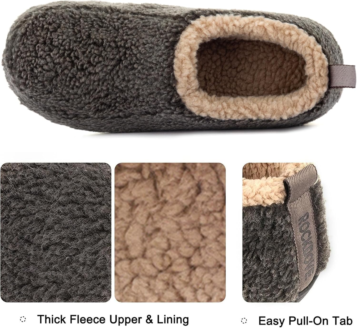 RockDove Men's Nomad Slipper with Memory Foam - Image 4