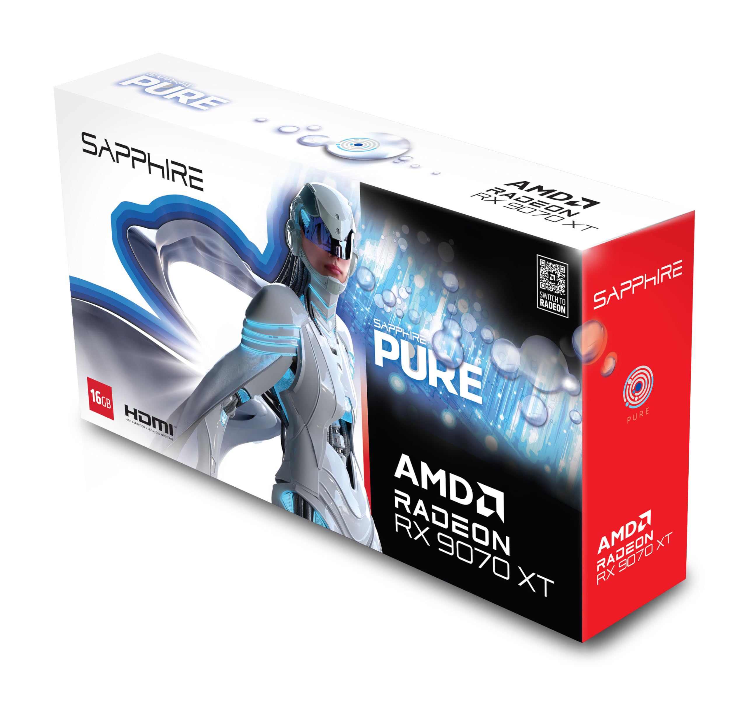 PURE RX 9070 XT GAMING OC 16GB