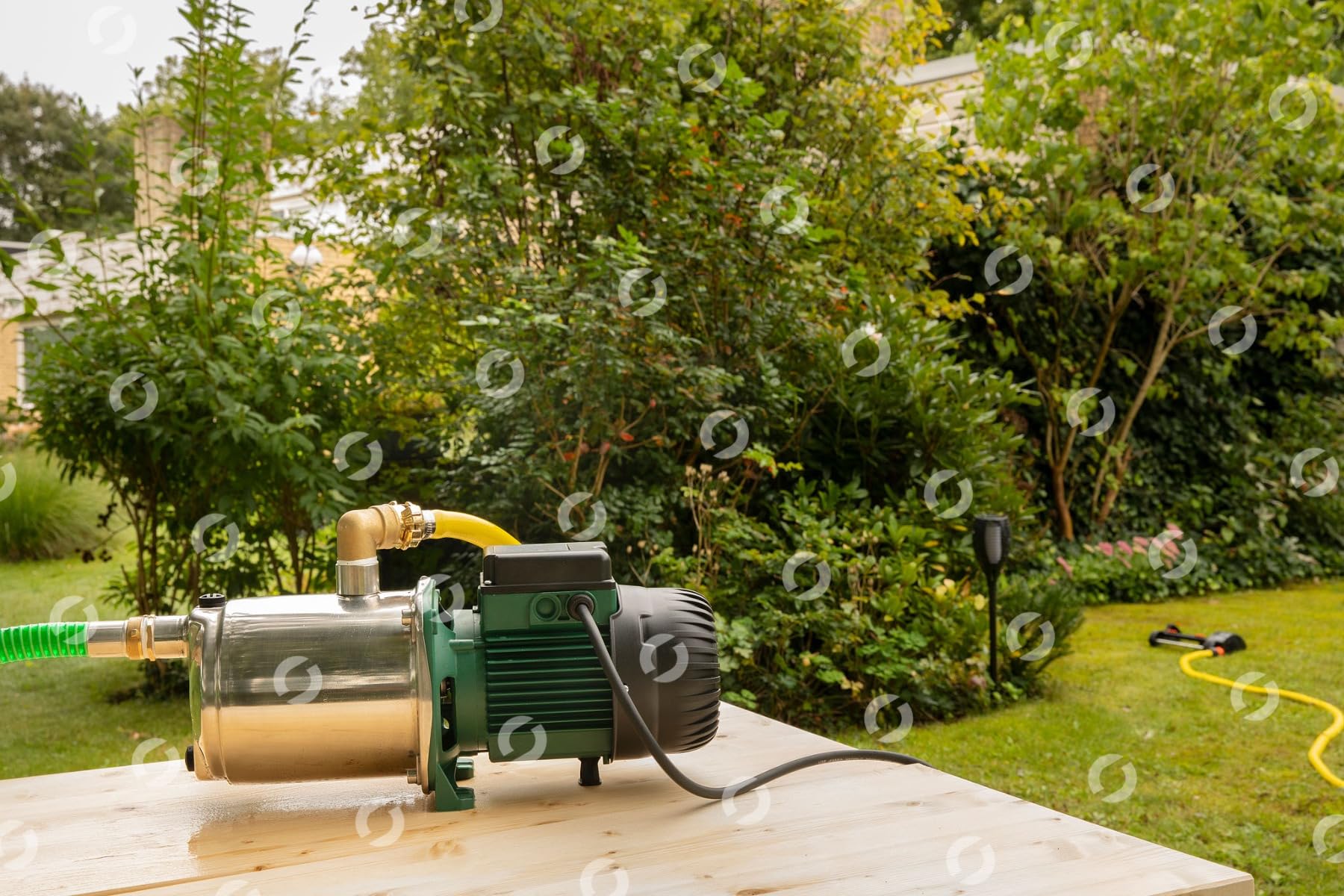 Pompa per irrigazione DAB EuroInox 40/50 M + tubo di aspirazione