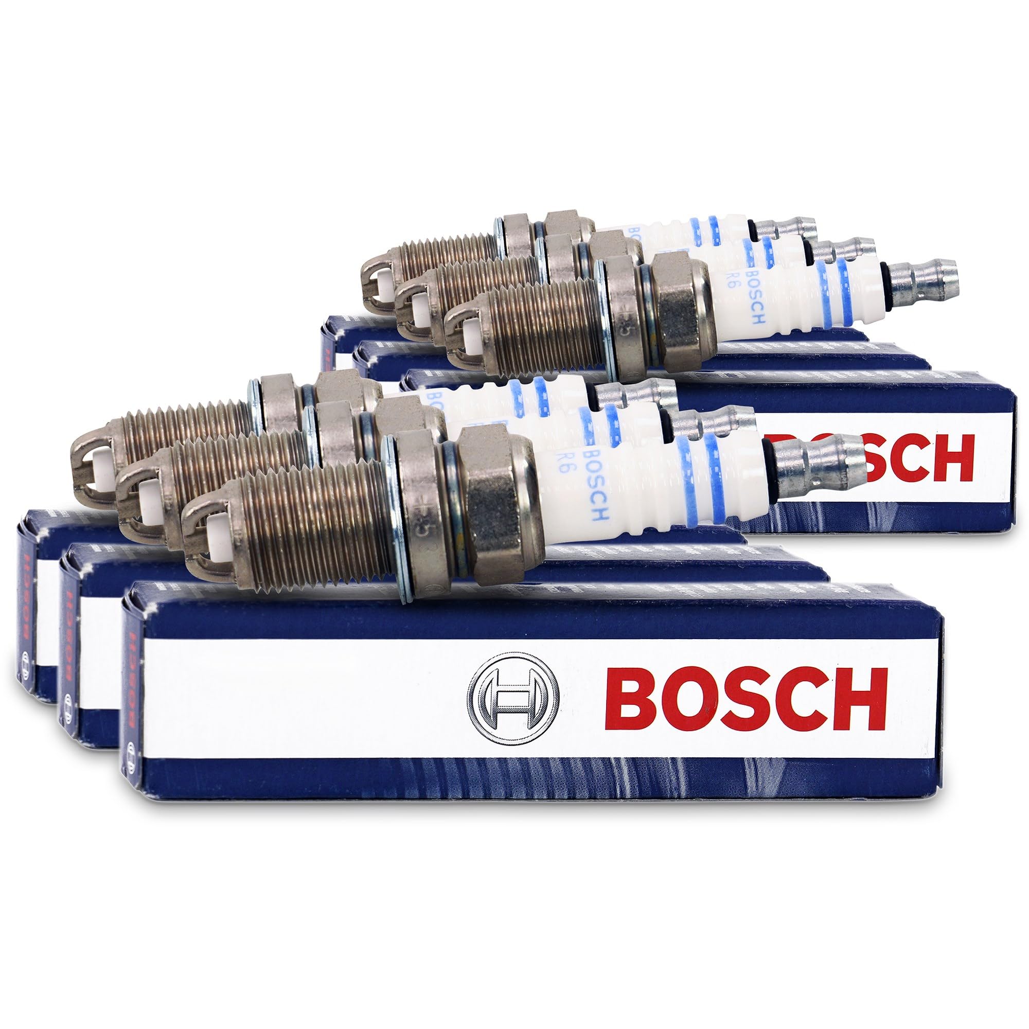 ATEC Germany 6x Candela accensione, 1x Kit cavi accensione, 3x Bobina d'accensione