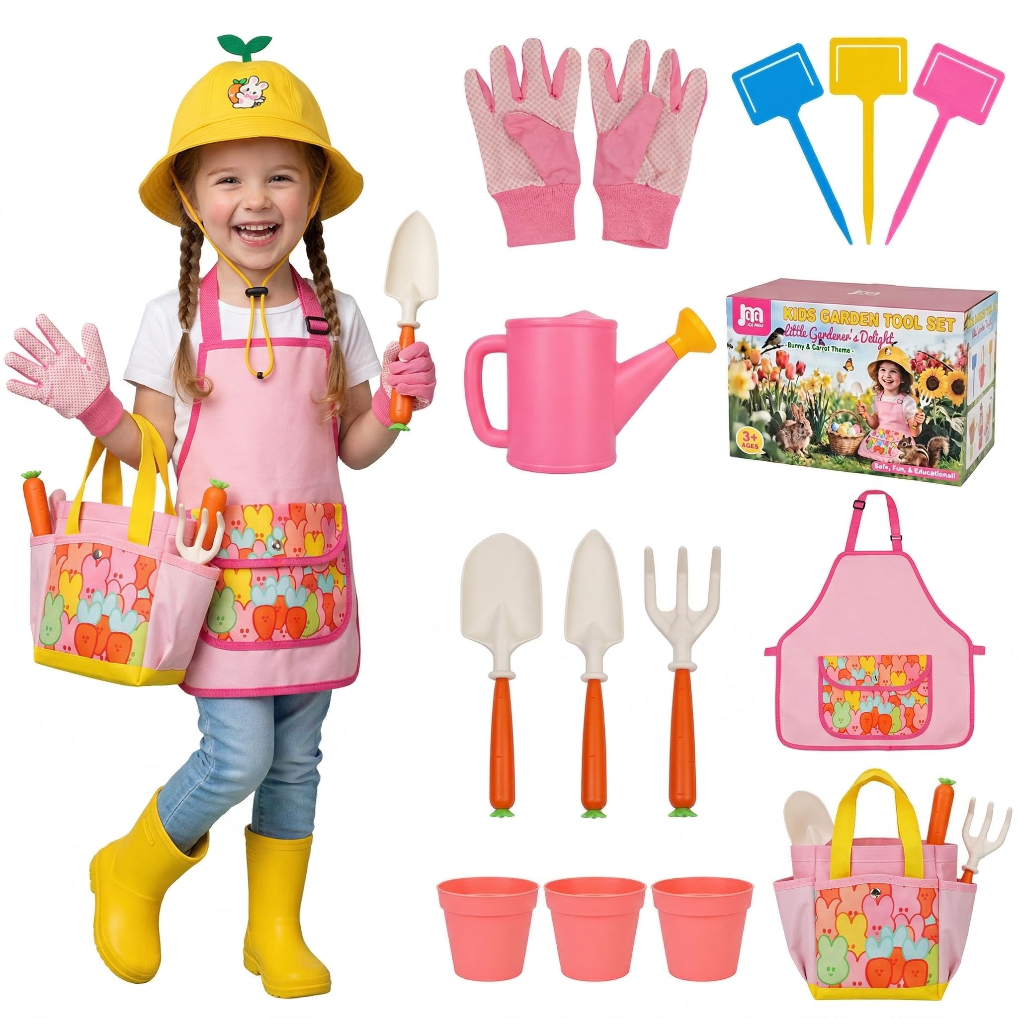 JOI MEW Bunny and Carrot Gardening Set