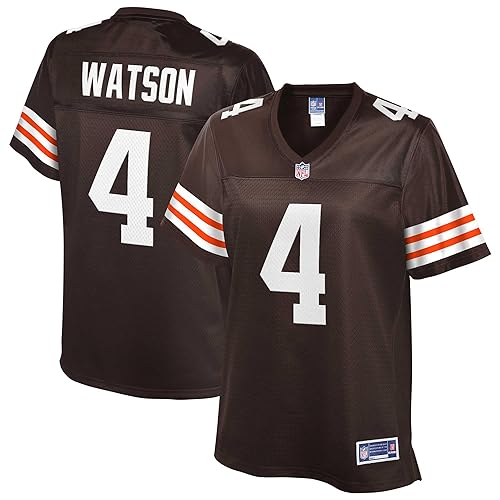 Deshaun Watson #4 Browns Home Jersey Deshaun Watson #4 Browns Home Jersey — officially licensed fan gear