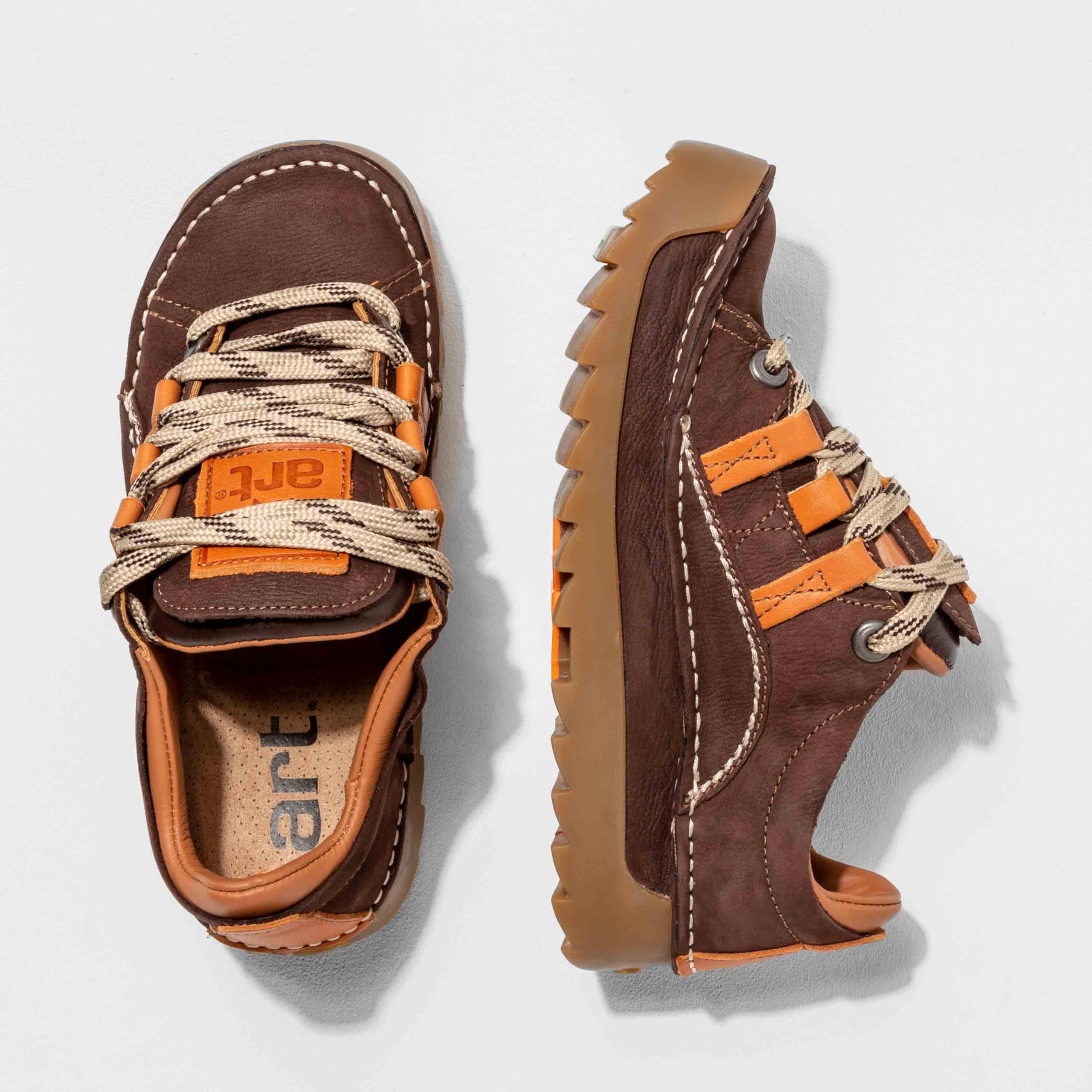 ART 0590 Pleasant Brown/Skyline Brown Herren/Damen Schuhe