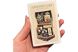 Apothecary Reference Cards ~ Herbal Index Flash Cards ~ Medicinal Herbarium ~ Wicca Witchcraft Supplies