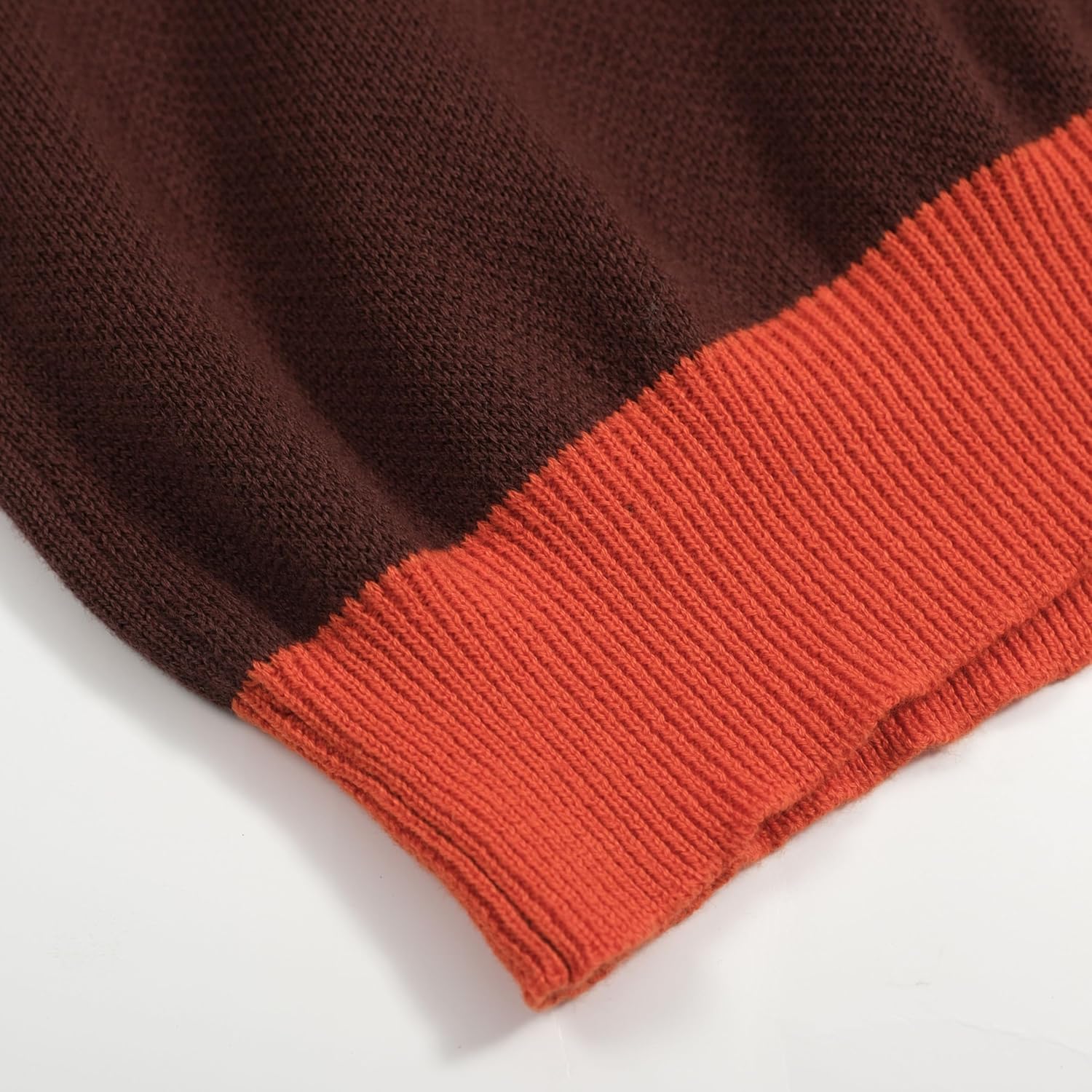 OXKnit Women's 1960s Retro Knit Short Sleeve T-Shirts, V-Neck Casual Knit Top - Image 5