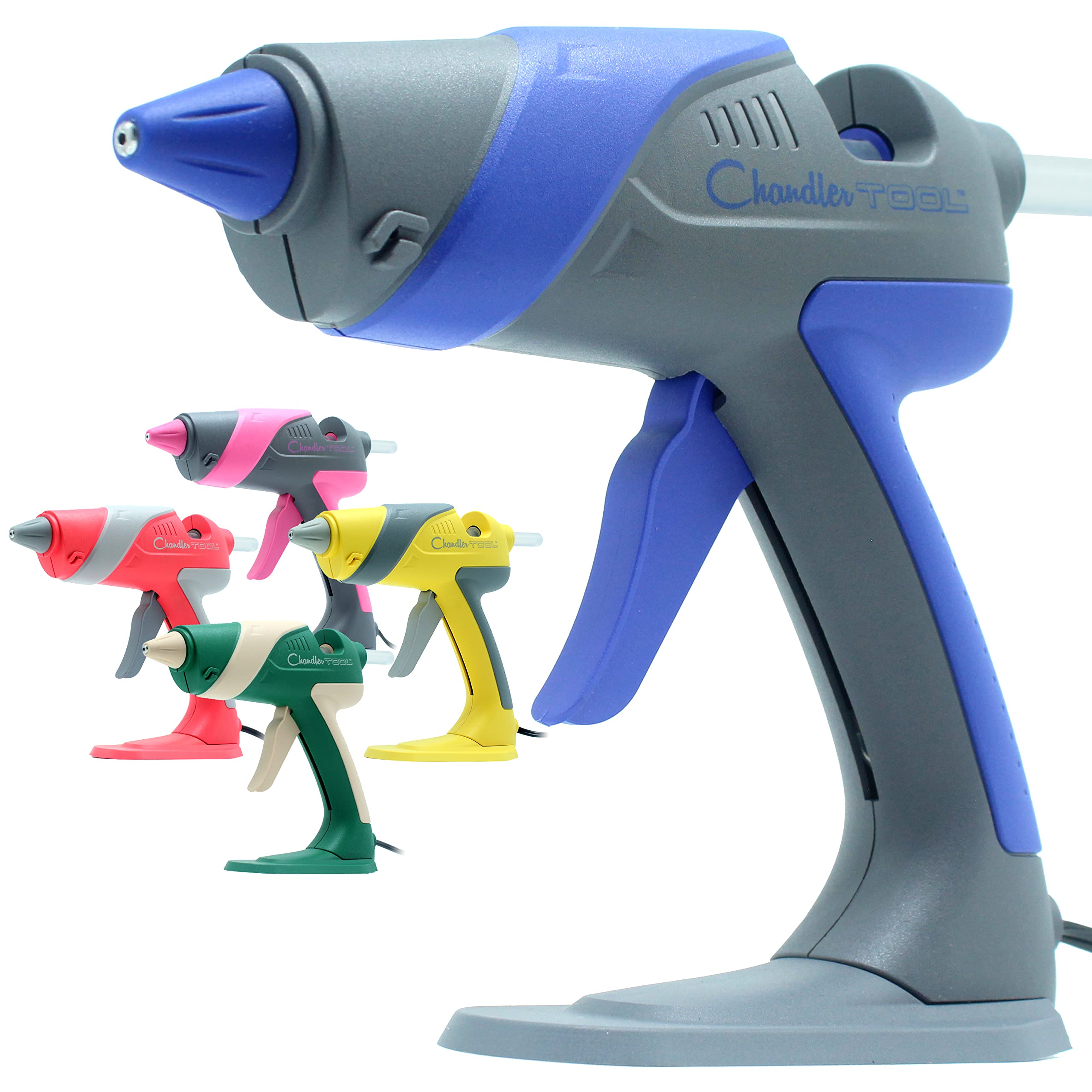 Buy Full Size Hot Glue Gun for Crafts, 60W Large Glue Gun with 12 Glue Sticks and Stand, High
