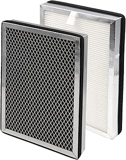 True HEPA Replacement Filter, Compatible with MA Air Purifier 25 Series, 3-in-1 Pre-filter, H13 True HEPA and Activated Carbon Filter Set, 2-Filters