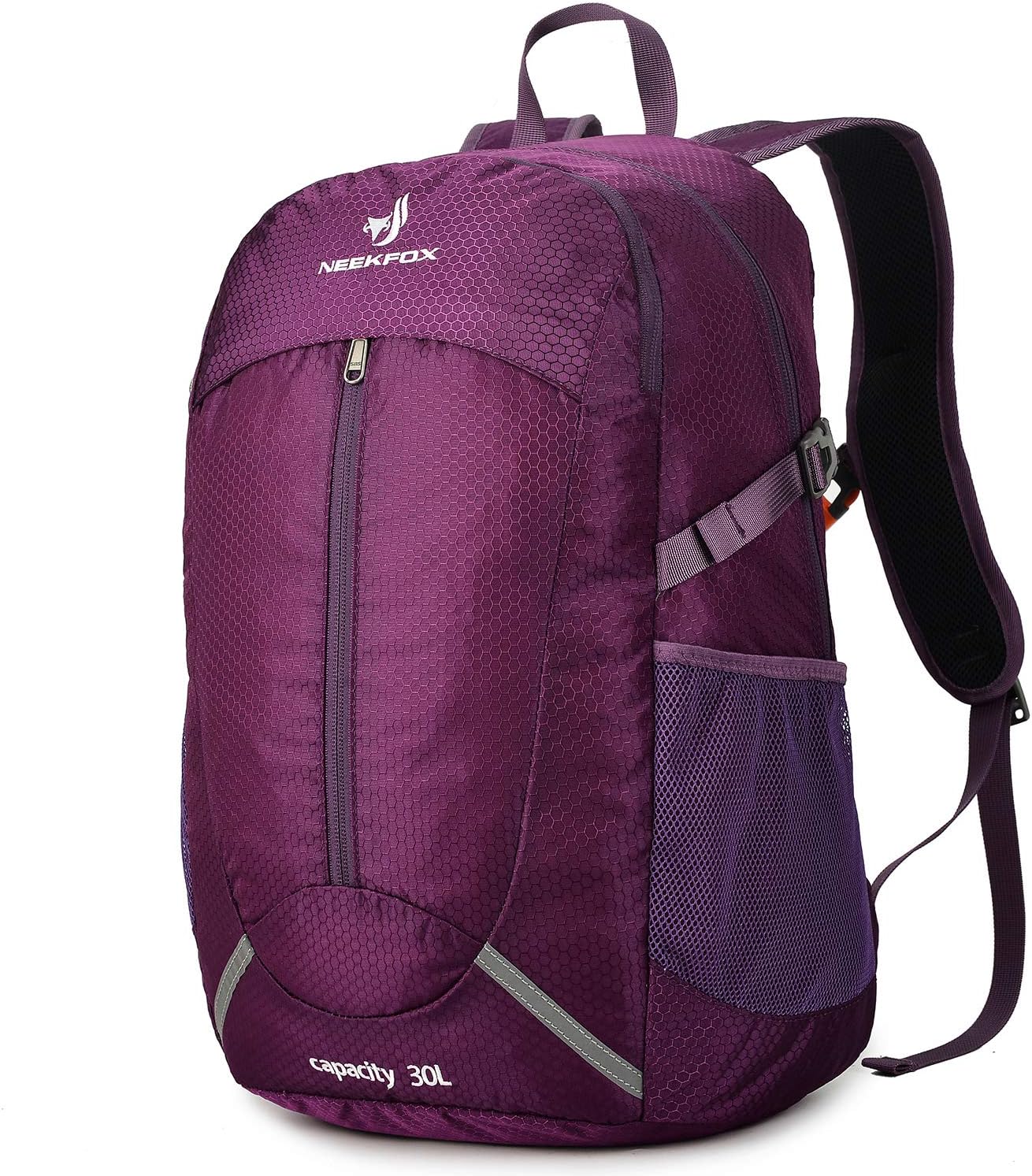 NEEKFOX Lightweight Packable Hiking Backpack 30L Travel Hiking Daypack for Men Women, Ultralight Foldable Backpack for Outdoor Camping Sports