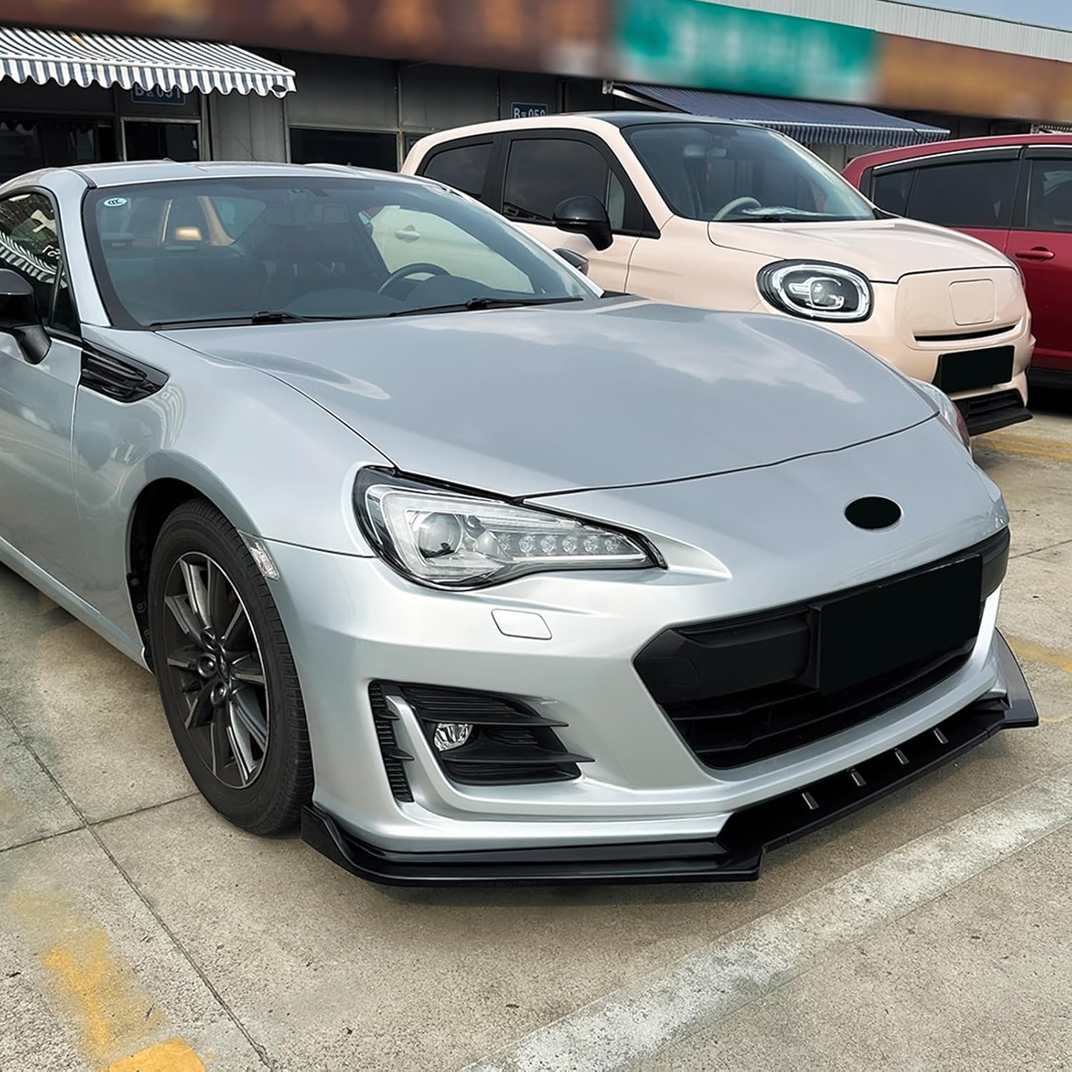 Front Bumper Spoiler Lip Splitter for Subaru BRZ 2017-2020
