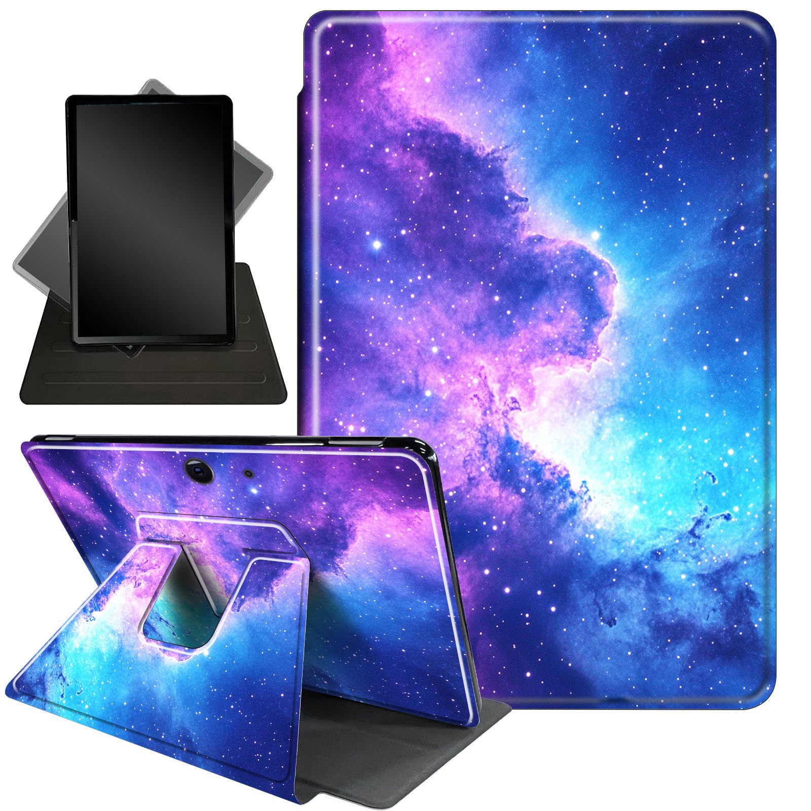 Case for 13 Inch Microsoft Surface Pro 11/10/9,360 Degree Rotating Stand Smart Protective Case for urface 11th Edition AI 2024/Pro 9 5G 13" 2022,