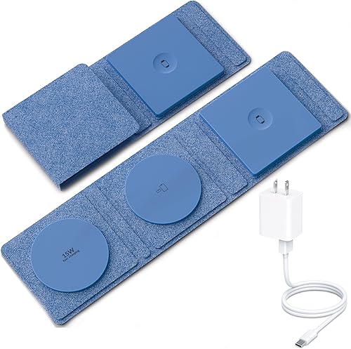 Estación de carga magnética 3 en 1 para múltiples dispositivos Apple  Cargador de viaje plegable para iPhone 16151413ProMax, Apple Watch, AirPods