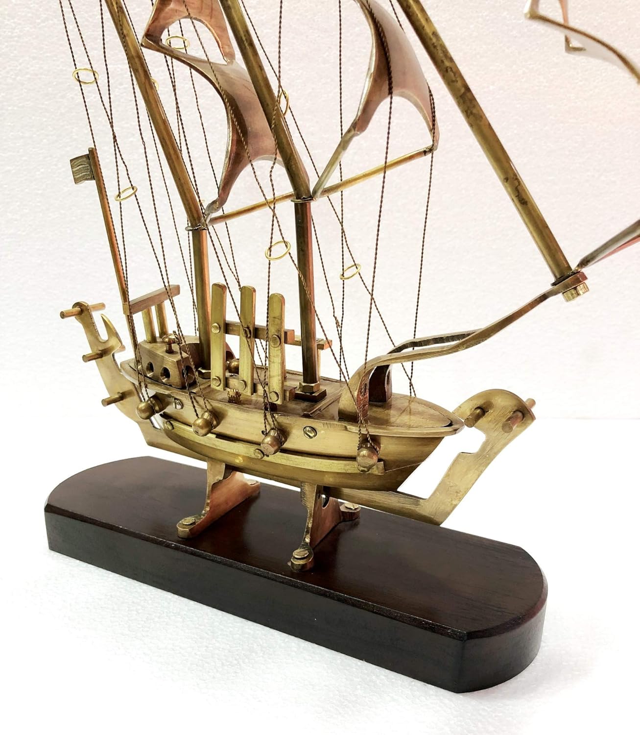 Marine Sailor Nautical Antique Brass Ship Pirates Collectible US Navy Home & Office Decor