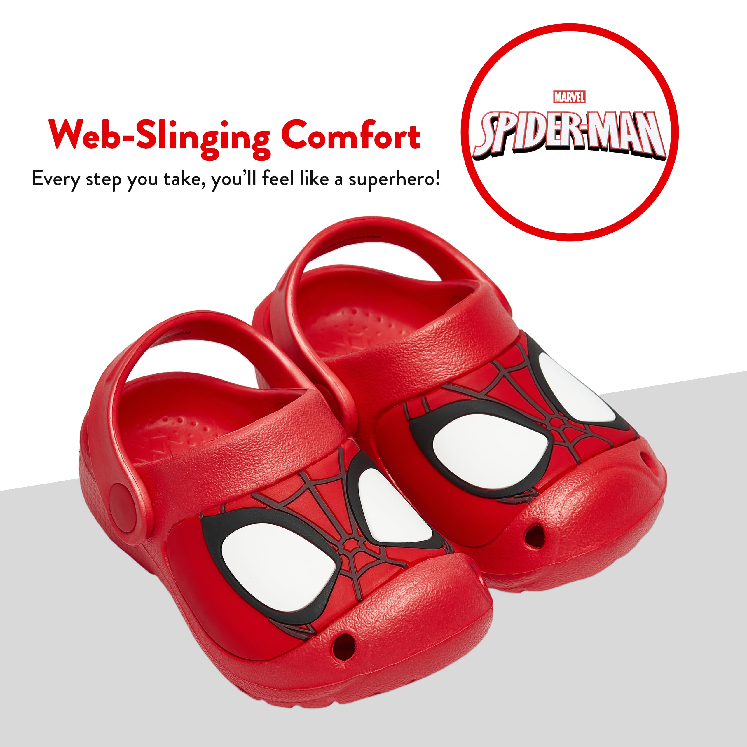 Marvel Spiderman Chanclas Niño Piscina Zuecos Spidey and His Amazing Friends
