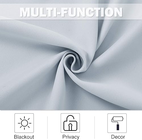 Miniatura 4 de Nicetown - Cenefas de cortina opacas (42 pulgadas de ancho)