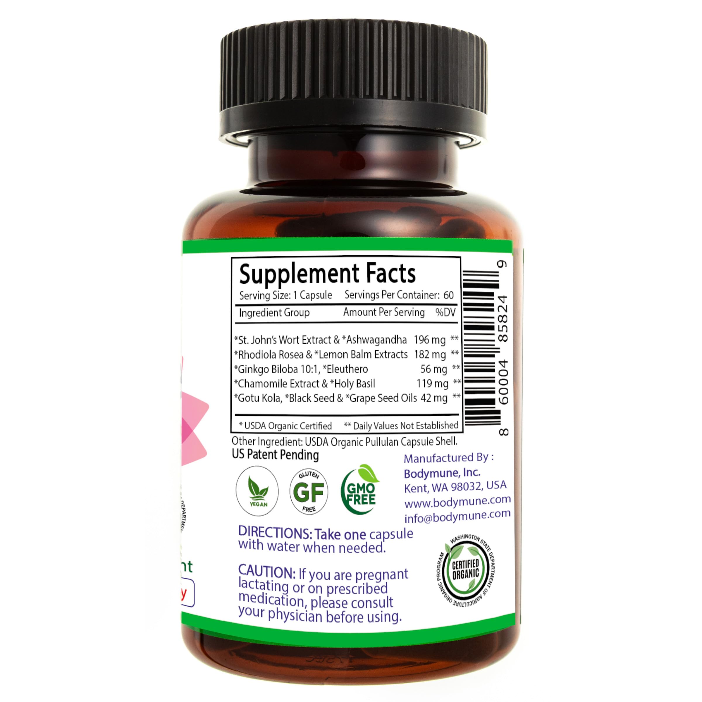 Bodymune MoodBliss – Organic Mood Support & Stress Resilience Supplement — Amazon image 3