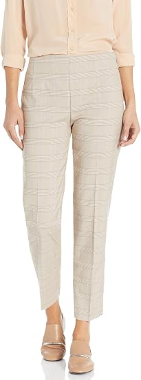 Chaps Pantalón de algodón elástico hasta el Tobillo. Pantalones de Vestir  Casuales para Mujer : Amazon.com.mx: Ropa, Zapatos y Accesorios