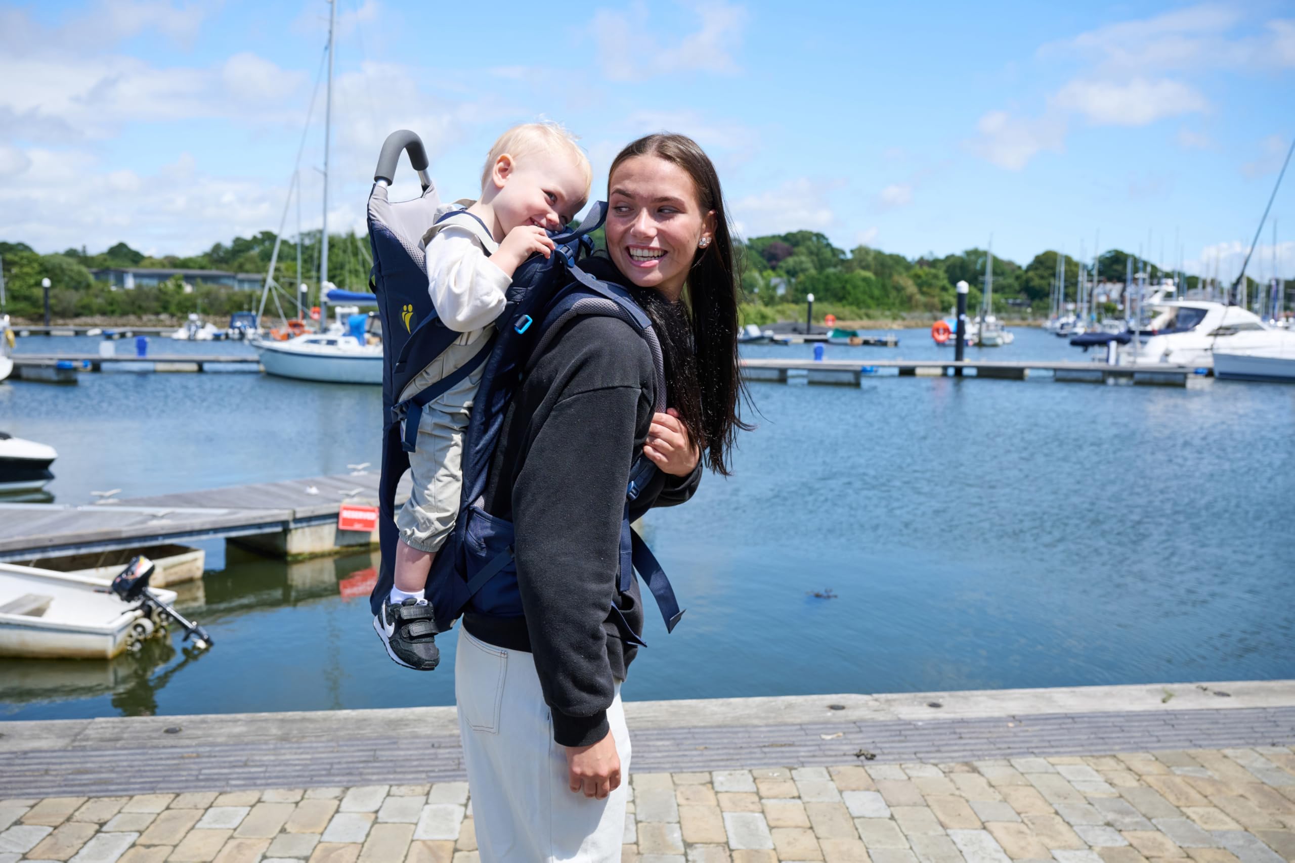 LittleLife Ranger Porte-bébé et enfant, bleu marine, taille unique