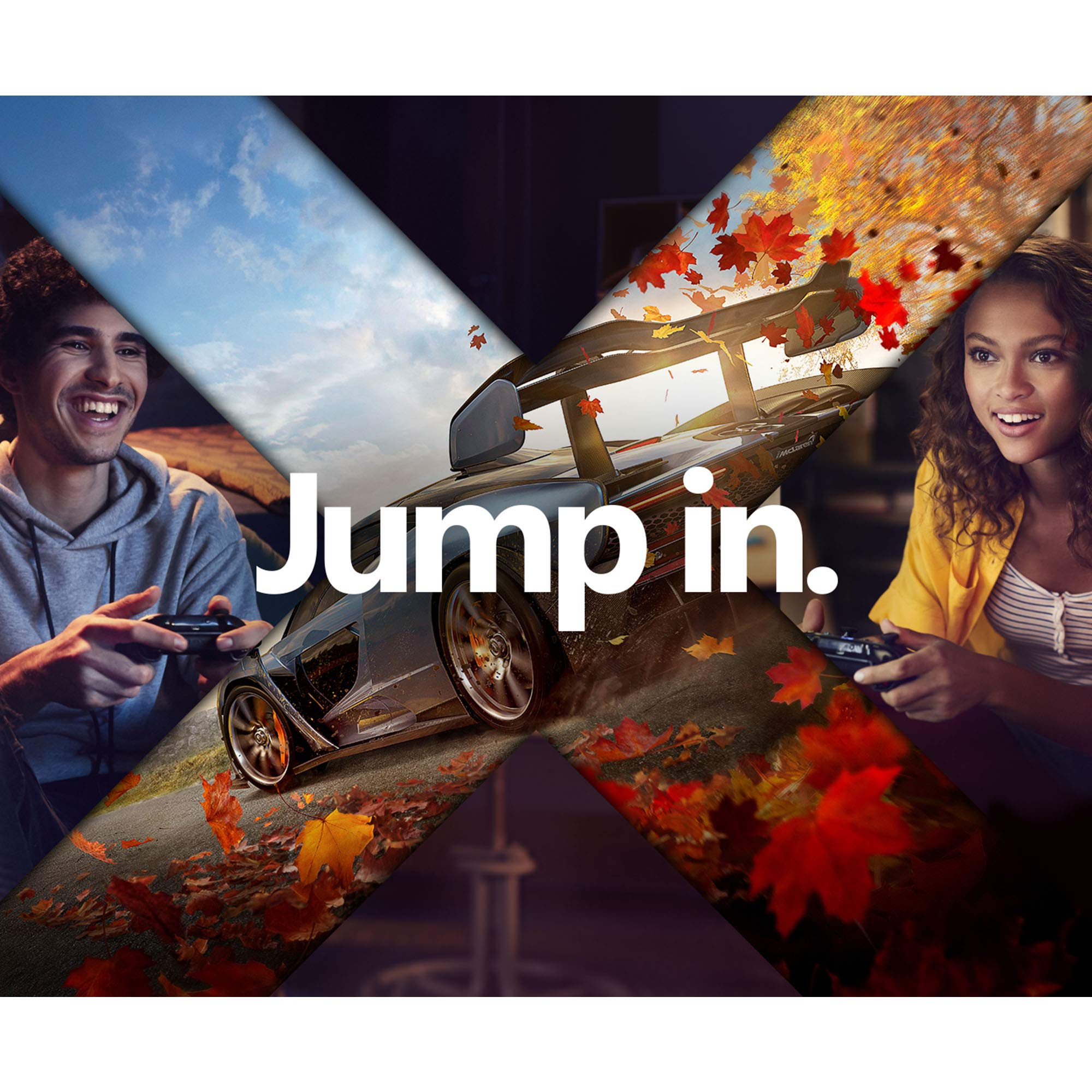 Microsoft Xbox One X, schwarz - Forza Horizon 4 und Forza Motorsport 7 Bundle