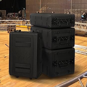 ラックケース　2U フライトケース Amazon.co.jp: Diandian 2U ラックケース 浅い深さ12インチ