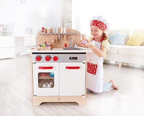 Miniatura 5 de Hape Chef Pack | Juego de disfraz de chef con accesorios de cocina para niños